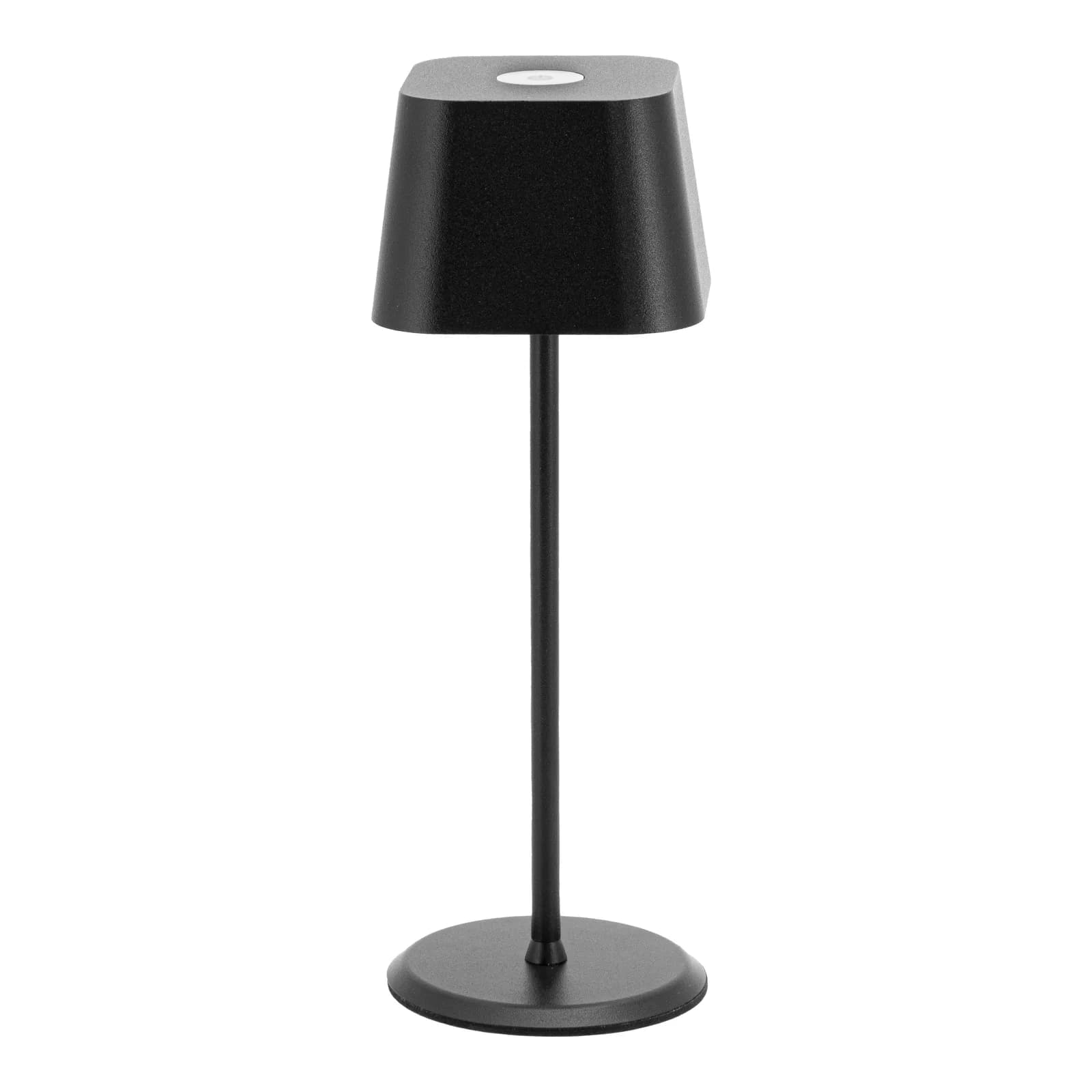 Securit® Lampe de table LED sans fil "Malta" - Noir - Intérieur/Extérieur - Câble magnétique inclus