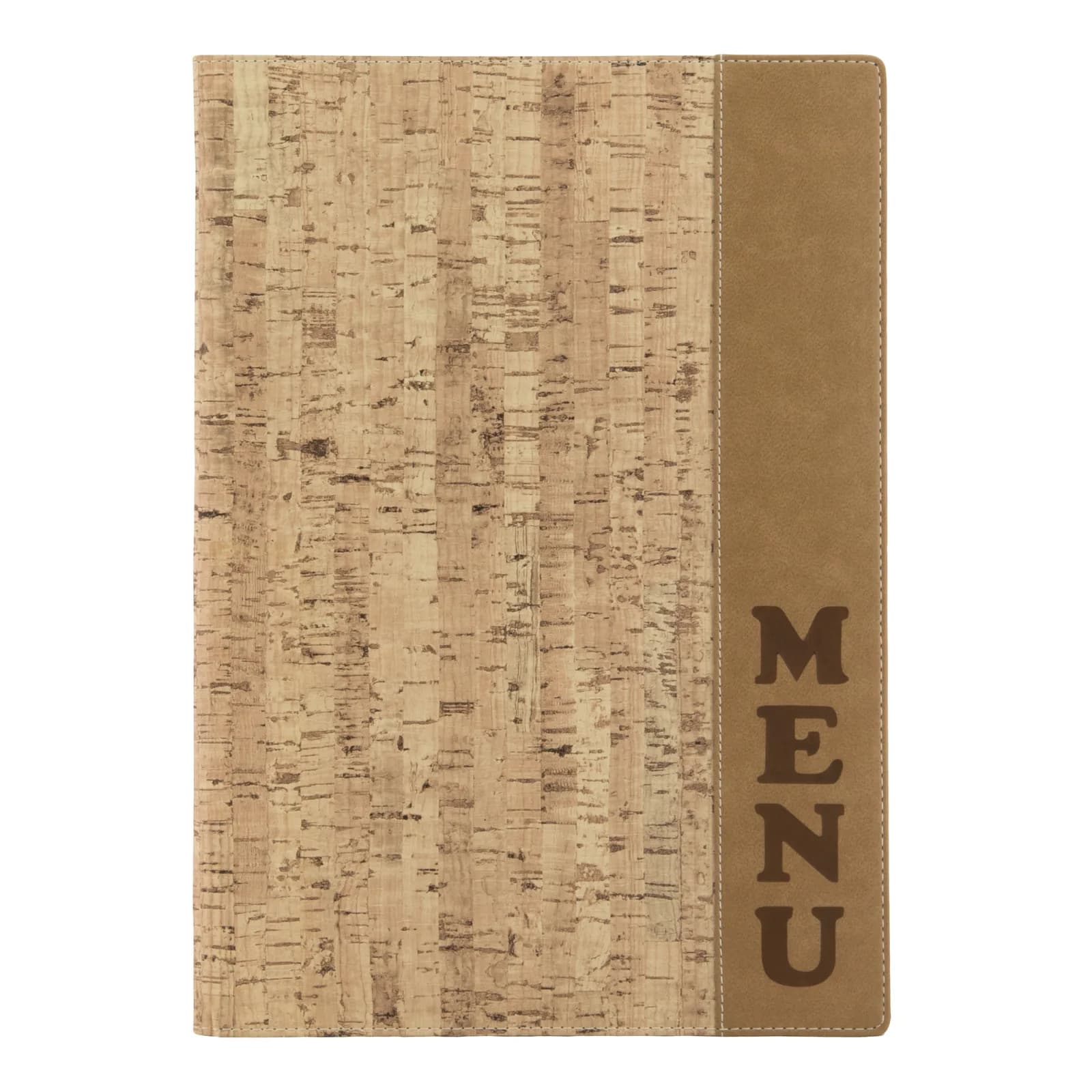 Securit® Protège-menu A4 "Design" - Liège - 4 vues