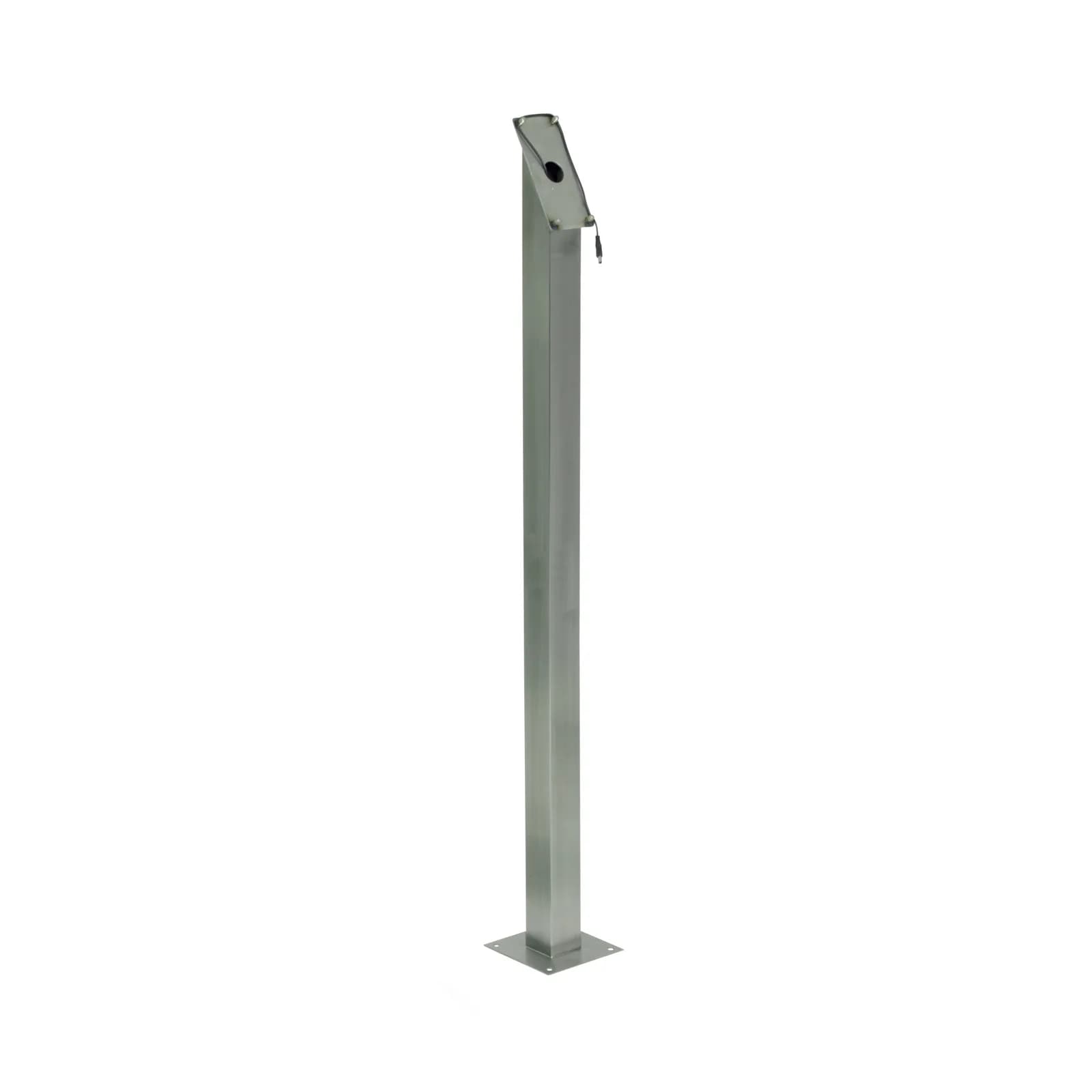 Securit® Pied pour Présentoir porte-menu LED "Stainless Steel" - Acier inoxydable - 120 cm (Socle MCS-BA-G2 non inclus)