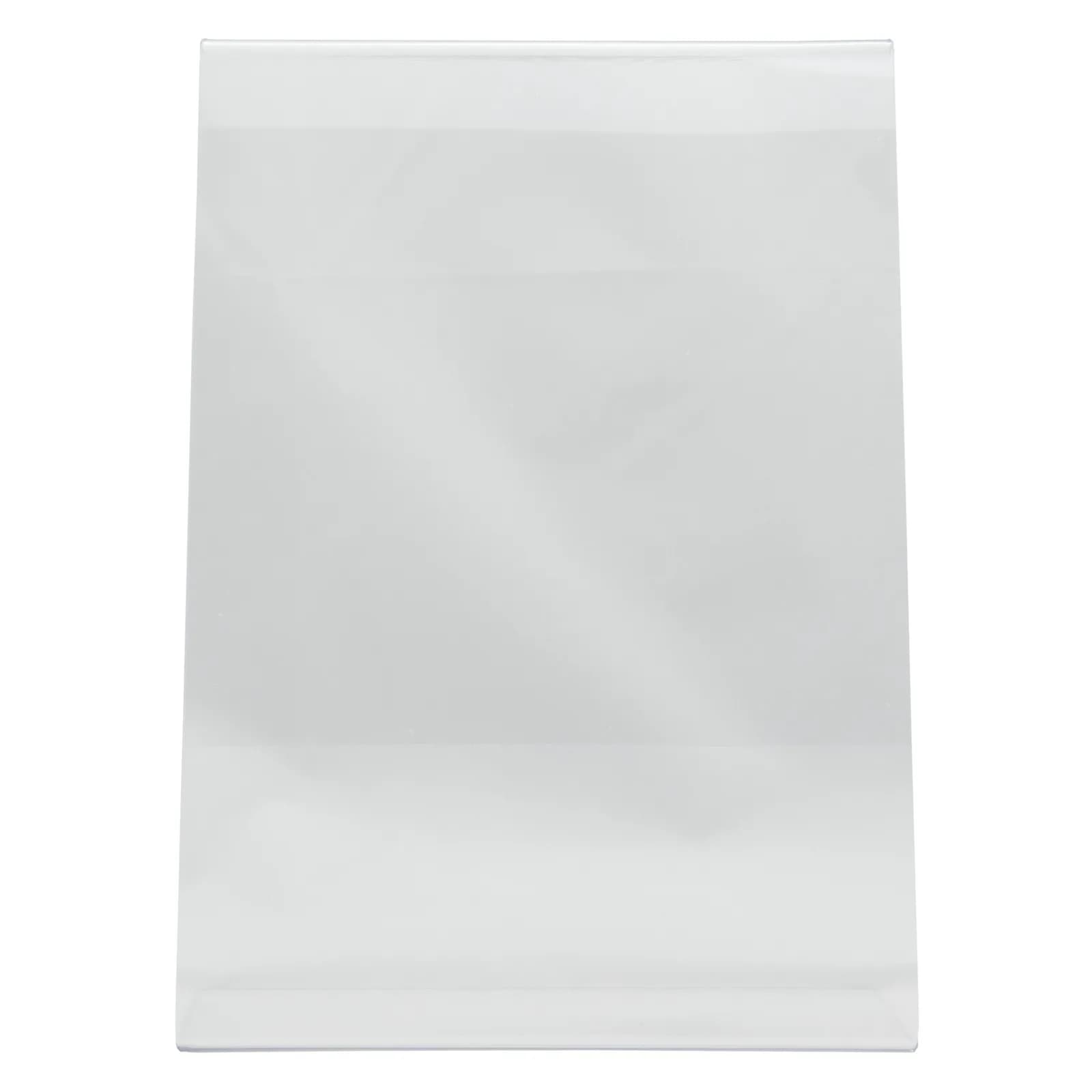 Securit® Porte‑affiche transparent A4 - Forme en L - Acrylique