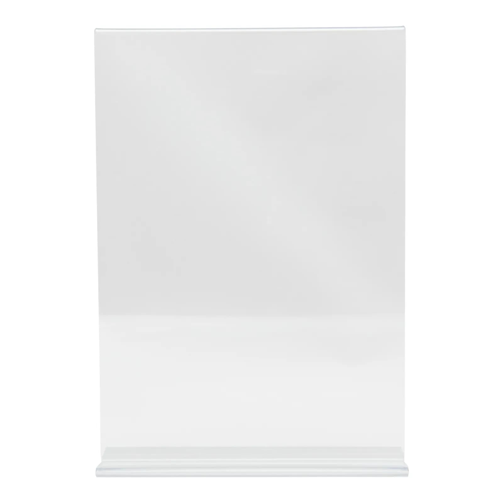 Securit® Porte‑affiche transparent A4 - Vertical - Acrylique - Double-face