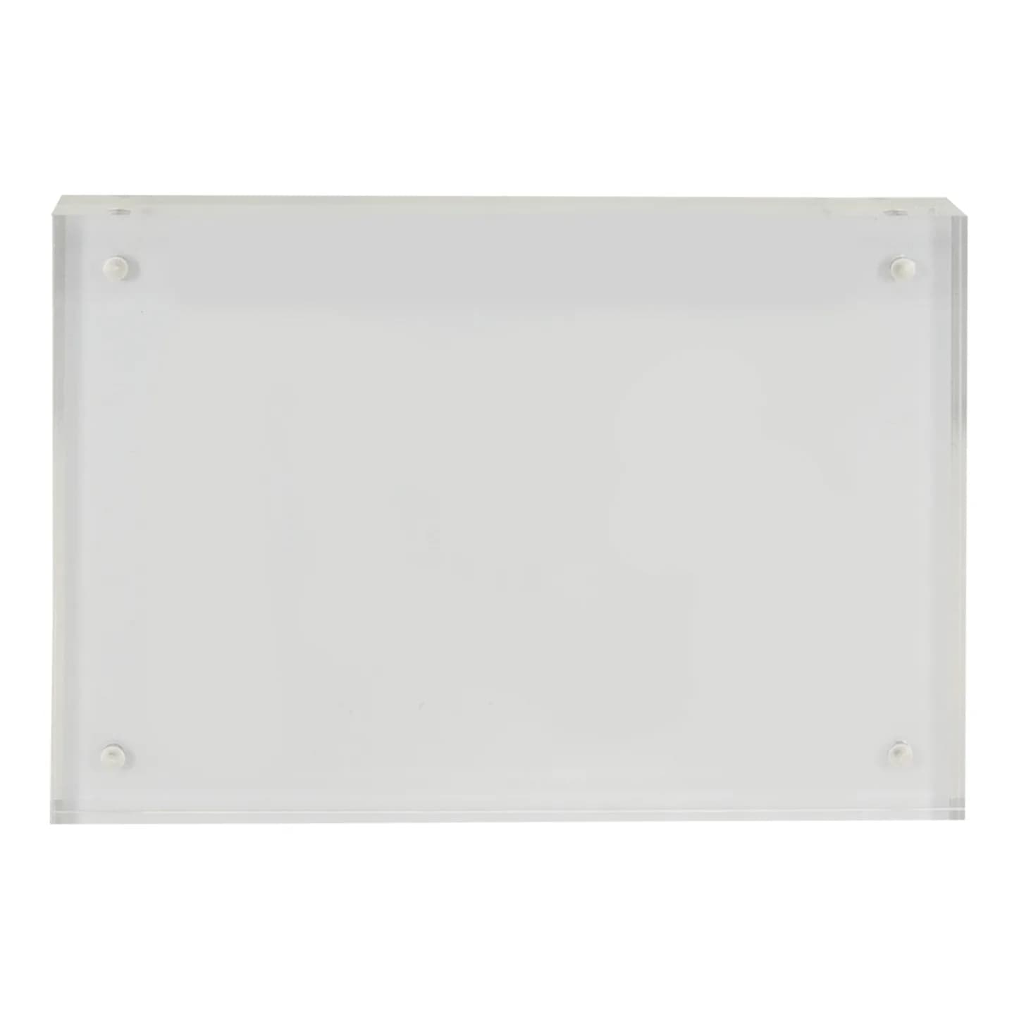 Securit® Porte‑affiche transparent A6 - Acrylique - À utiliser comme cadre simple ou double-face