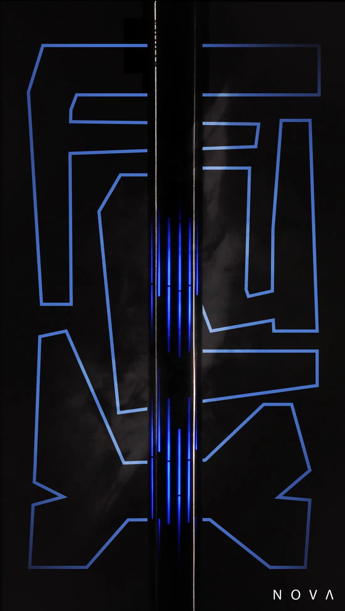 Securit® Poteau d'accueil "Nova" avec éclairage LED — couleur
