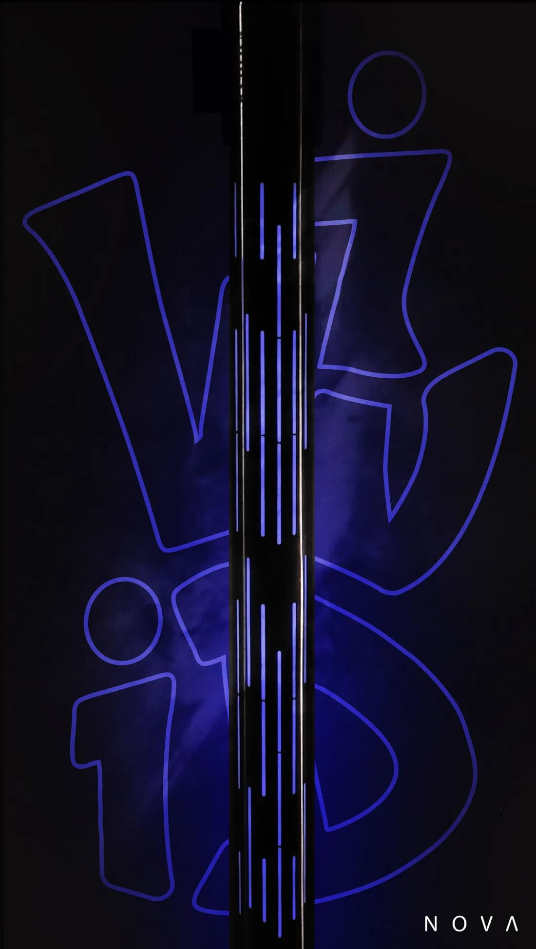 Securit® Poteau d'accueil "Nova" avec éclairage LED — couleur