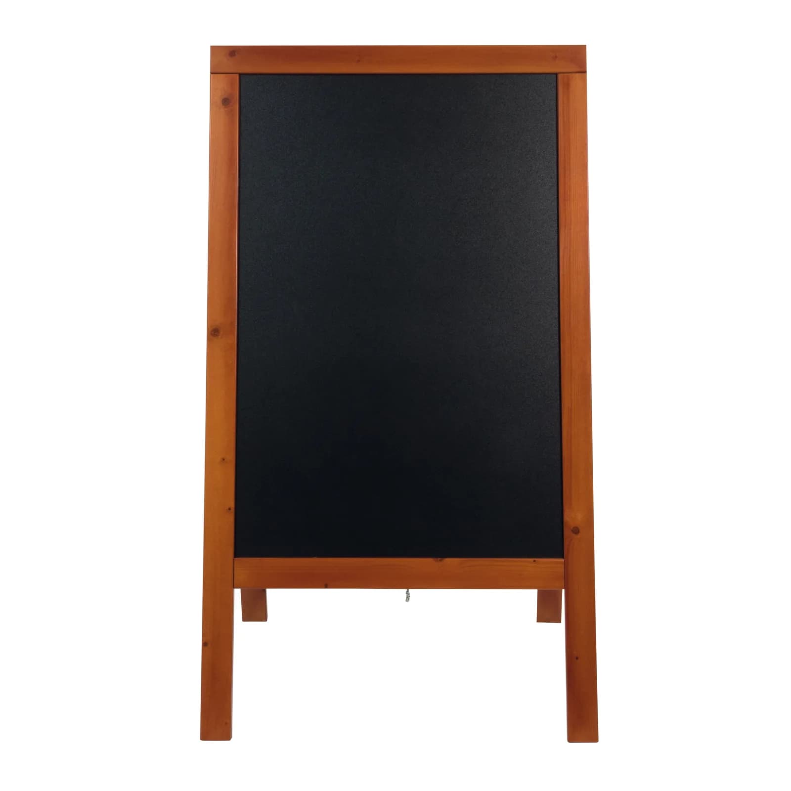 Securit® Panneau trottoir "Woody" - Acajou - Bois finition pin laqué - 70x120cm