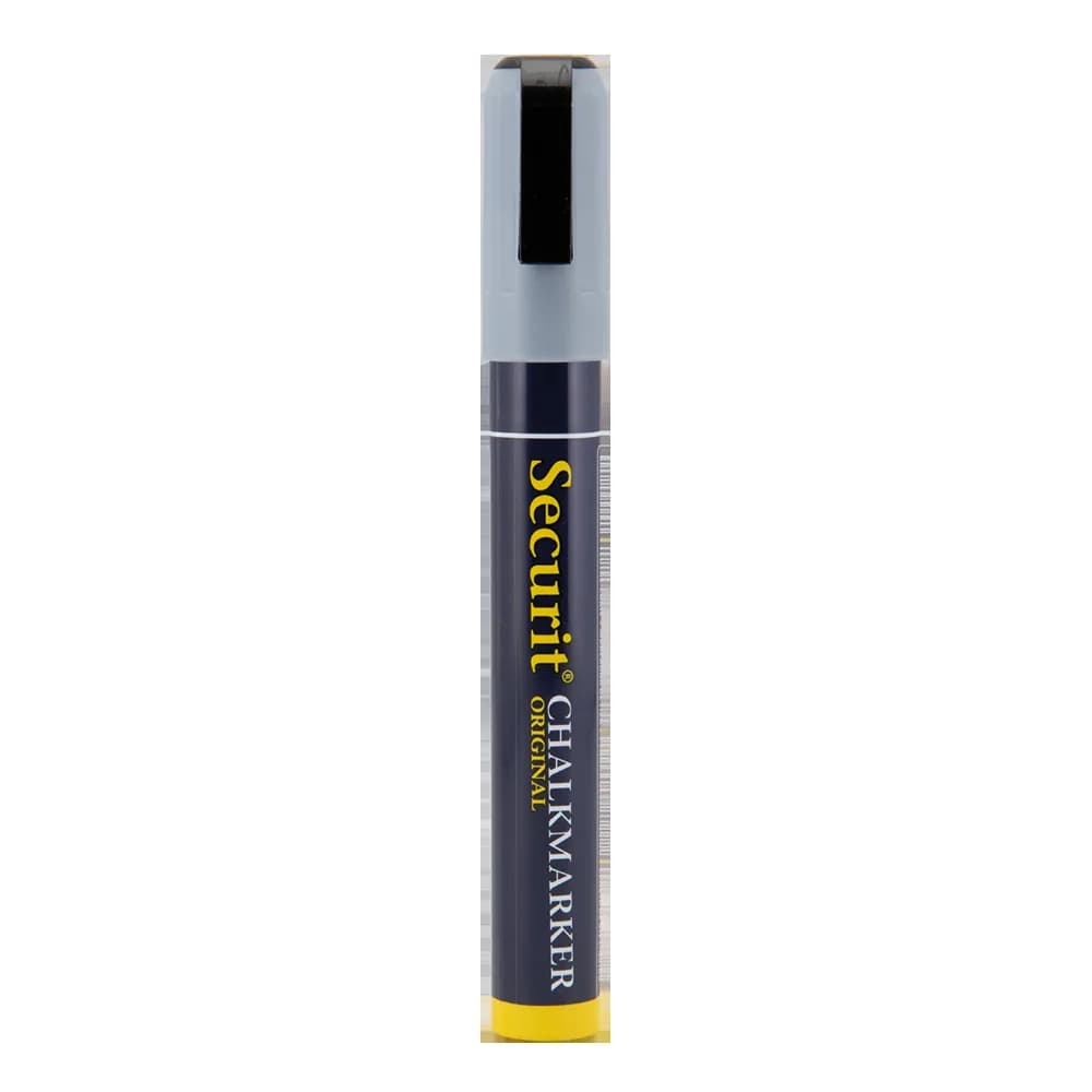 Securit® Lot de 8 Feutres-craie à encre liquide - Coloris de la Terre - Taille de mine 2-6mm biseautée