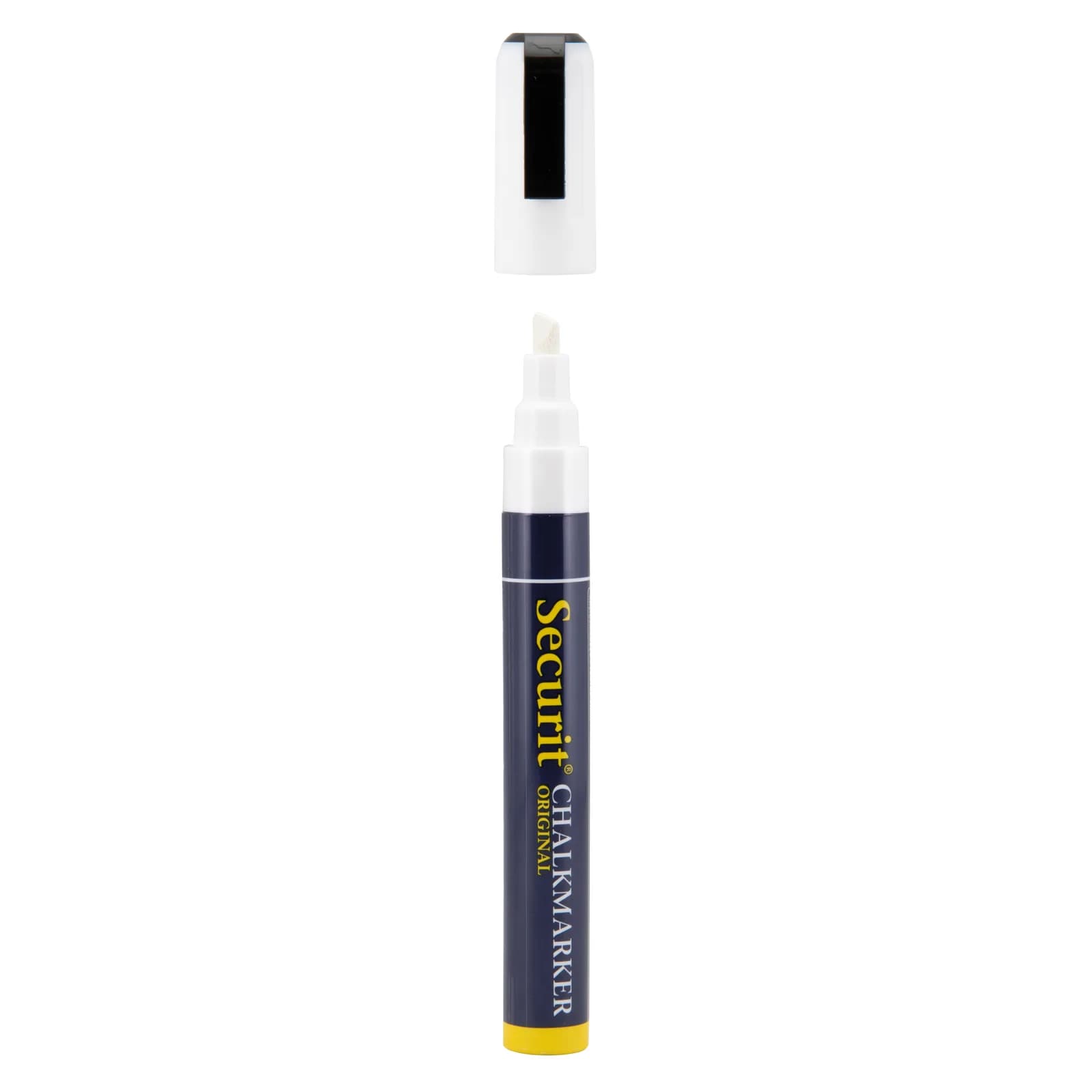 Feutre craie blanc Securit® - mine biseautée 2-6mm — Securit® — Le produit