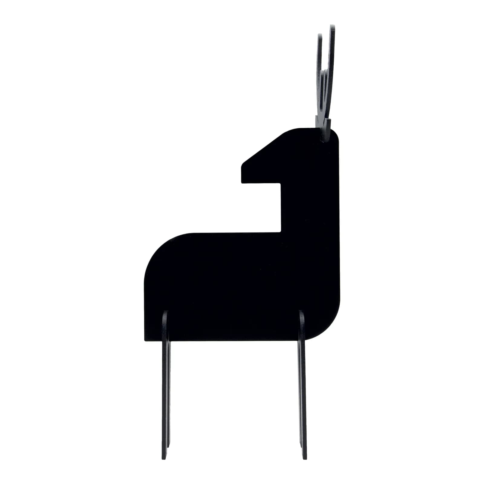 Securit® Ardoise Déco 3D - Silhouette Renne de Noël - Feutre-craie inclus