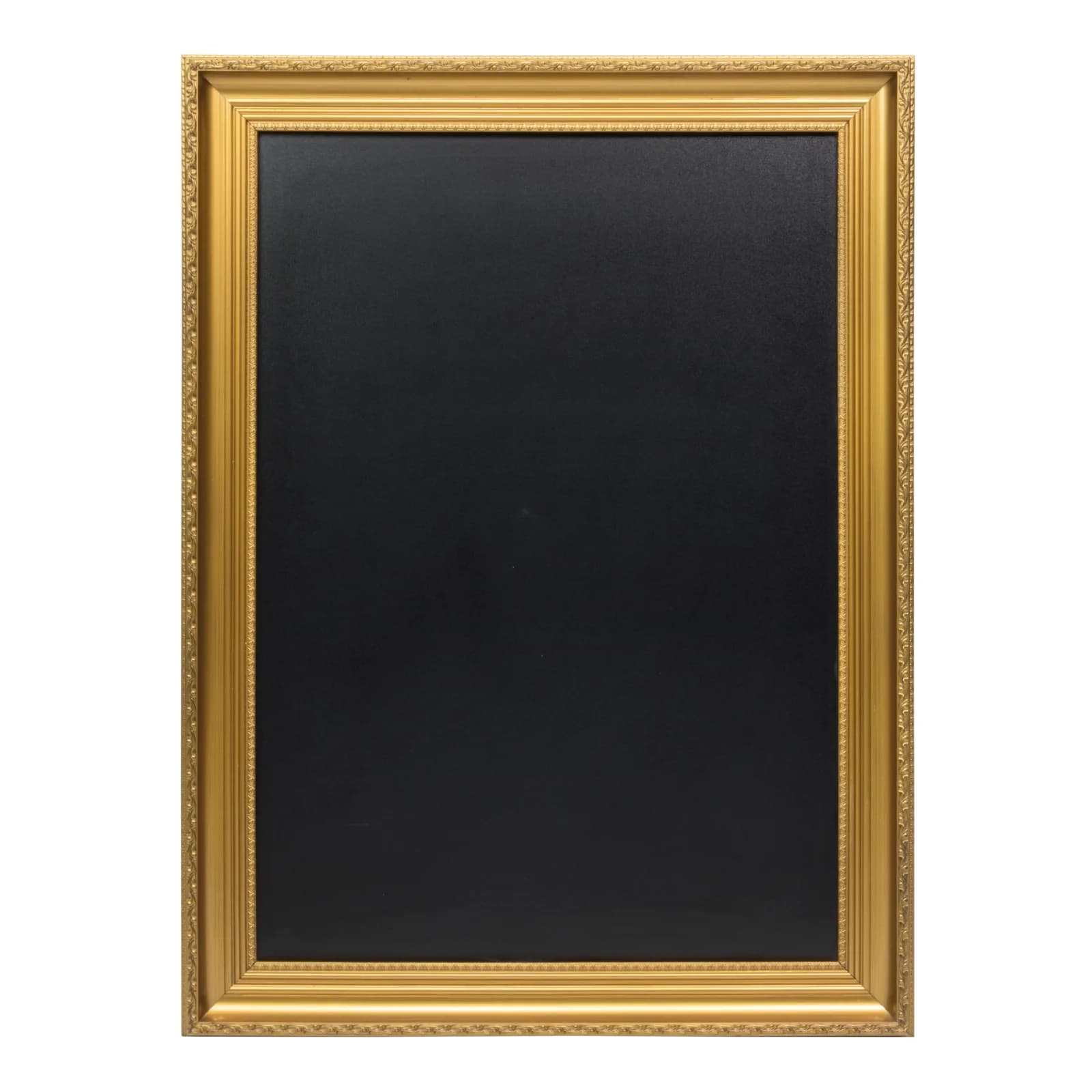 Securit® Ardoise murale - Cadre Doré - 75x100cm
