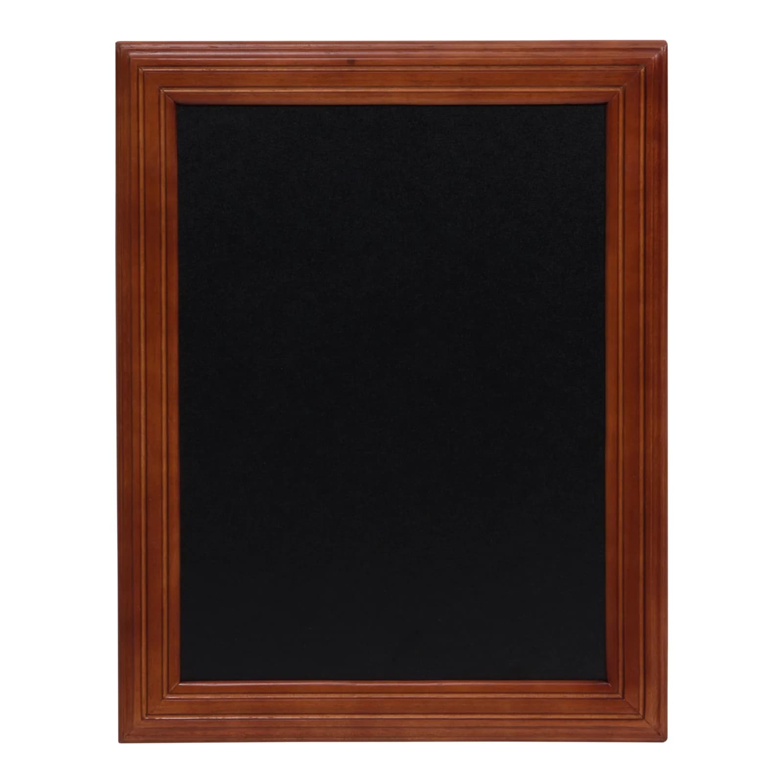 Securit® Ardoise murale "Universal" - Bois finition acajou laqué - 40x50cm - Fin de série